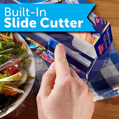 Reynolds Kitchens Quick Cut Plastic Wrap, 225 Square Feet - size: 225 Sq Ft (Pack of 1)