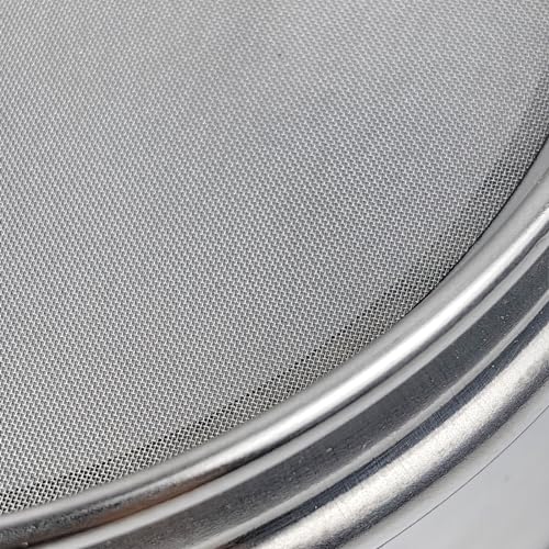 100 Mesh Lab Sieves 4" Diameter 304 Stainless Steel Wire Cloth Test Sieve for Industrial Laboratory Home - size: 100 mesh