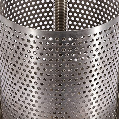 LOYALHEARTDY Honey Press Extractor Stainless Steel Household Manual Honey Press Wax Press Paraffin Machine Press Beekeeping Tool for Wine Honey and Juice Making