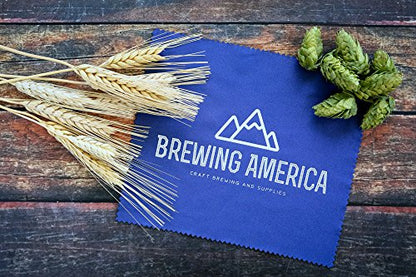 Brewing America USA-Made Beer Mashing Hydrometer Calibrated at 155 Degrees Fahrenheit - Specific Gravity Pro Series Brewing Triple Scale - Brew Better All Grain Beer