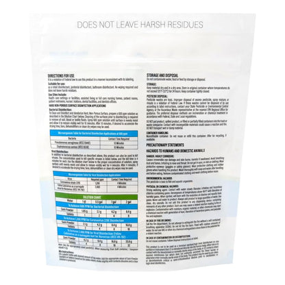 Sani-Powder HOCl Cleaning Powder – Fast-Dissolving Granules for Hard, Non-Porous Surfaces – Multi-Surface Cleaner, Easy-Mix Concentrate, Low Odor, No Residue – Gallon Pouch (10 Packets) - size: 0.15 Ounce (Pack of 10)
