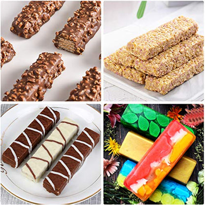 Palksky (2 Pack 12 Cavity Medium Narrow Silicone Rectangle Molds/Molds/Protein Bars mold/Energy Bars Maker for Caramel Bread Loaf Muffin Brownie Cornbread Cheesecake Pudding Soap Butter Mould - style: 2PCS 12 Bar Mold