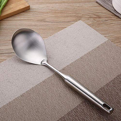 Cooking Spoon,304 Stainless Steel Large Serving Spoons,Silver/12.6Inch - style: Cooking Spoon