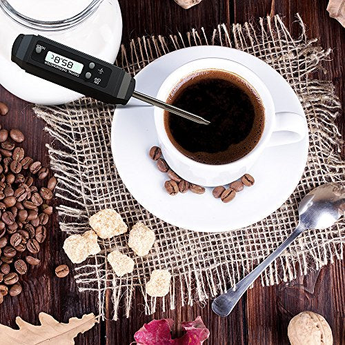 MASTER COOK Digital Meat Thermometer, Pocket Size Instant Read Food Thermometer, Quick Accurate for Steak, Pork, Chicken, Smoker,BBQ Grill, Cooking