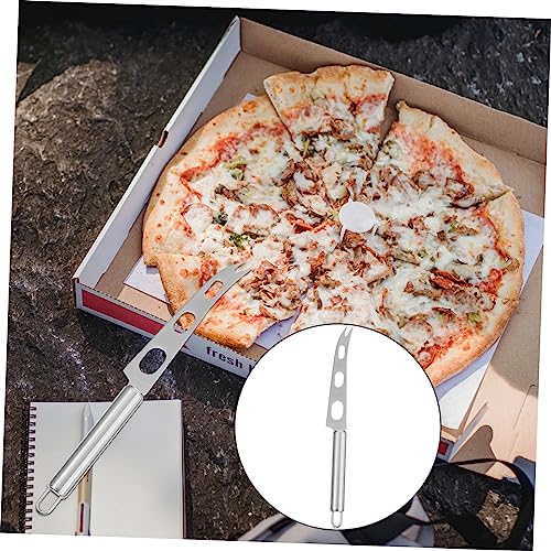 MERRYHAPY 2pcs Stainless Steel Cheese Knife Cheese Spatula for Baking Butter and Use Lightweight Kitchen Tool Dishwasher Safe Resistant Design