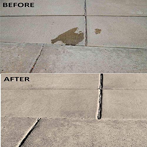Terminator-HSD Concrete Oil Stain Remover Eco-Friendly Bio-Remediates and Removes Oil & Grease Stains on Concrete and Asphalt Driveways, Garages, Pavers, Patios, Parking Lots and Streets(2 LB) - size: 32 Ounce (Pack of 1)