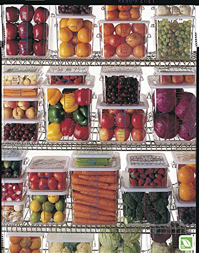 Rubbermaid Commercial Products Plastic Space Saving Square Food Storage Container For Kitchen/Sous Vide/Food Prep, 2 Quart, Clear (Fg630200Clr) (Pack of 2) - size: 2 Qt. (Pack of 2)
