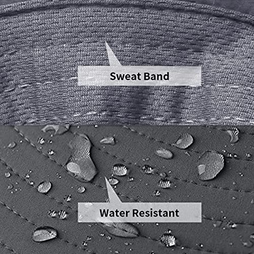 Sun Hats for Men Women Fishing Hat UPF 50+ Breathable Wide Brim Summer UV Protection Hat - color: Beige(with Face Cover & Neck Flap )