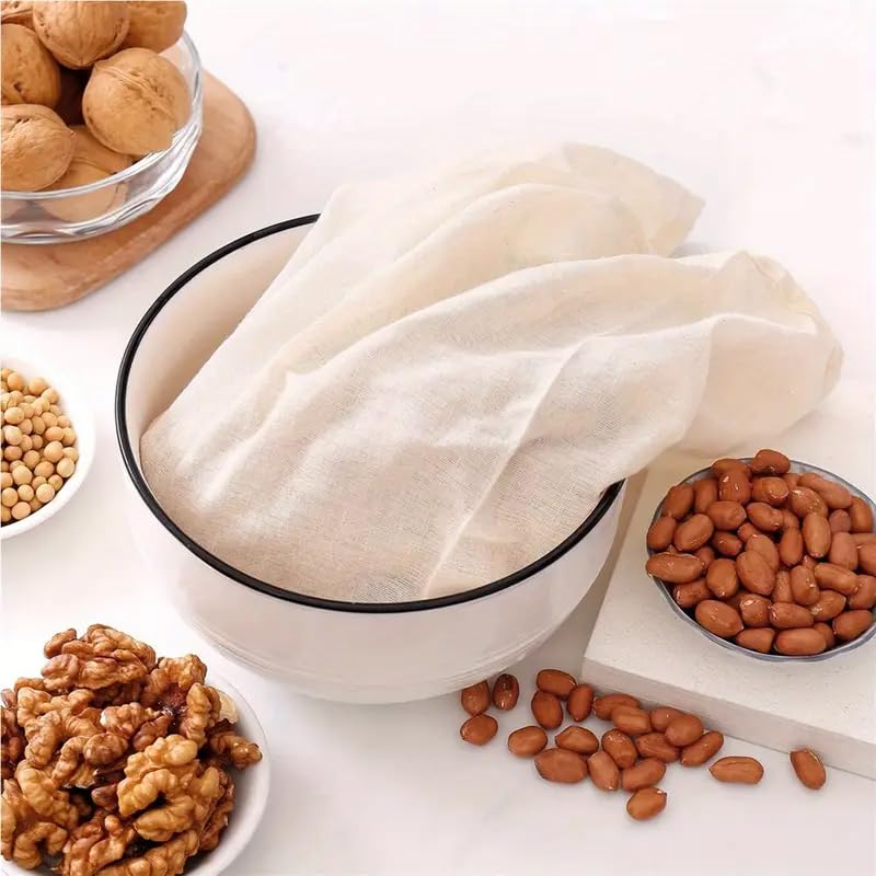 1pc Reusable Nylon Cheese Cloth Bags, Ultra-Fine Mesh Food Filter Bag, Perfect for Straining Nut Milk, Cold Brew, Tea, Yogurt, and Coffee - Easy to Clean, 7.87 ×11.81 inch