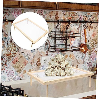 Large Pasta Drying Rack Mesh Vegetable Dryer Dish Drainer Fruit Drying Rack Noodle Holder