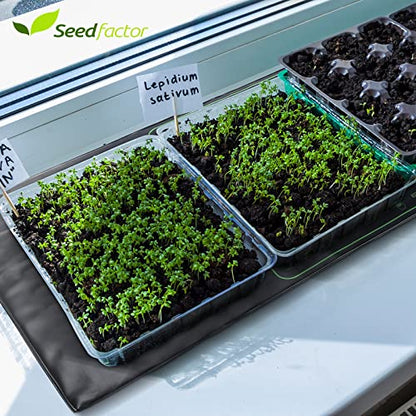 MET Certified Seedling Heat Mat, Adjustable Temperature, Waterproof, Durable Germination Station, Warm Hydroponic Heating Pad, Indoor Home Gardening, 48" X 20" - size: 1 Pack-48" X 20"